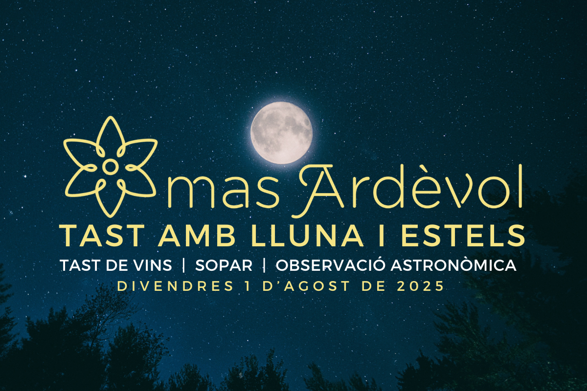 Este verano te invitamos a vivir una noche mágica en el corazón del Priorat.tast-lluna-estels_2025 Estancia de invierno en Mas Ardèvol